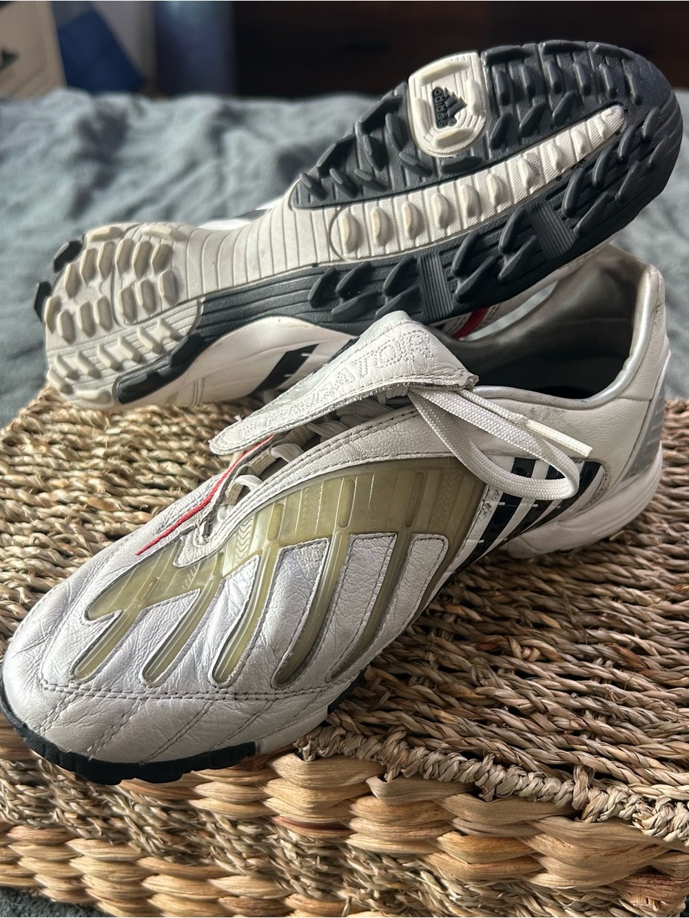 Vintage 2007 Adidas Predator Absolado TRX TF Turf Soccer Cleats (Size Mens 7)